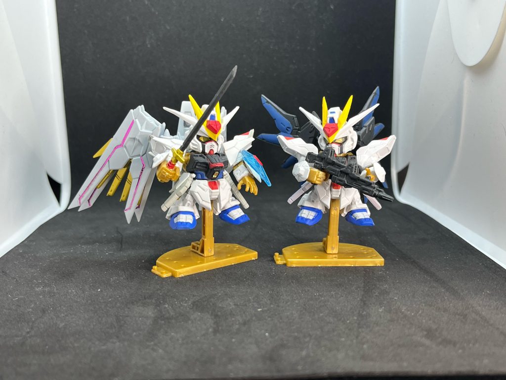 ベースのストライクフリーダムとパシャリ