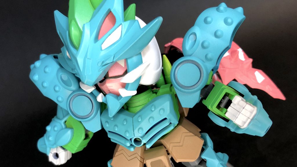 【ポケモンガンプラ】フシギバナ–4枚目/制作者:コン◎SDポケモンガンプラ