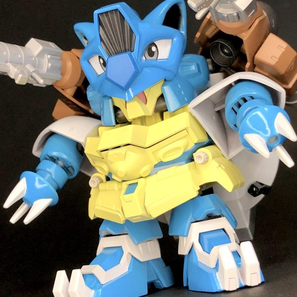 【ポケモンガンプラ】カメックス