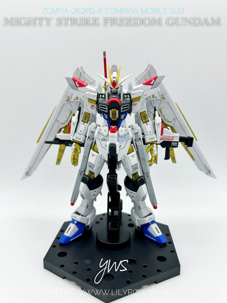 マイティーストライクフリーダムガンダム–2枚目/制作者：YuuWorkShop