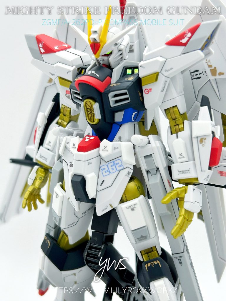 マイティーストライクフリーダムガンダム–3枚目/制作者：YuuWorkShop