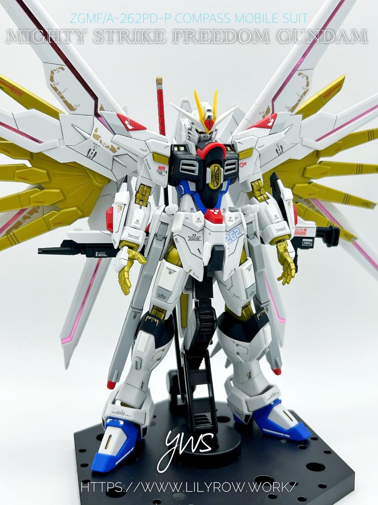 マイティーストライクフリーダムガンダム–2枚目/制作者：YuuWorkShop