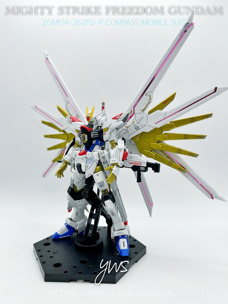 マイティーストライクフリーダムガンダム–3枚目/制作者：YuuWorkShop