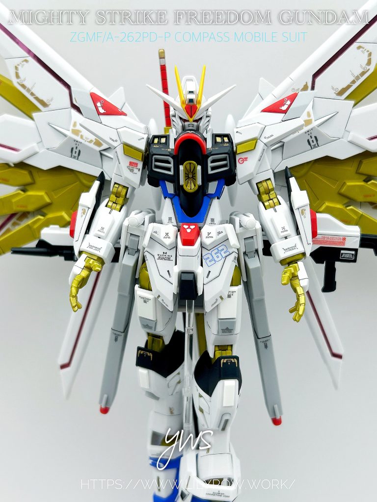 マイティーストライクフリーダムガンダム–4枚目/制作者：YuuWorkShop