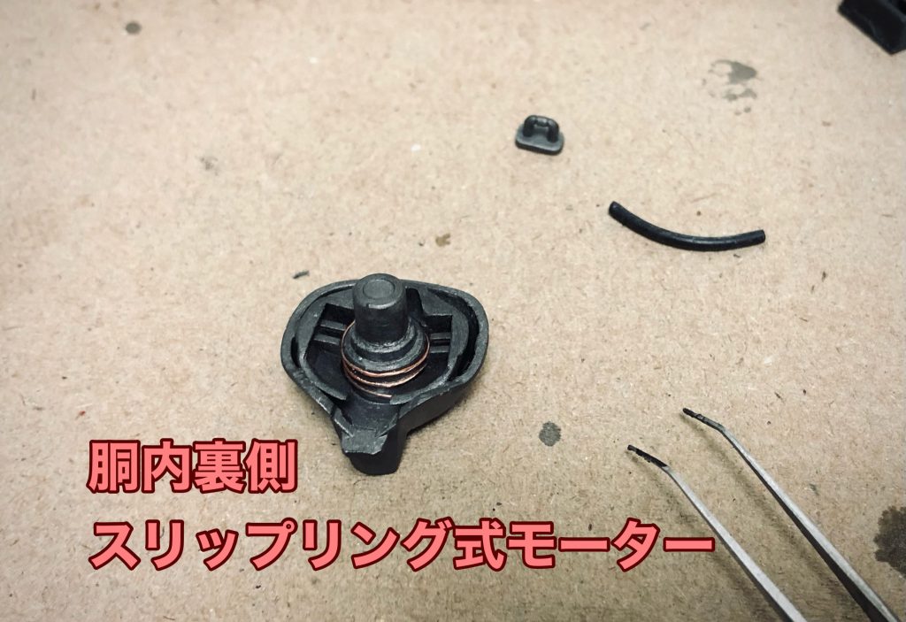 ショベルカーなどの回転システムです。