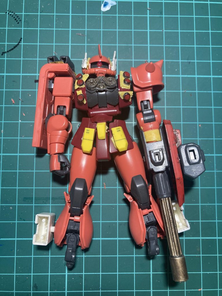 仮組でイメージあわせ