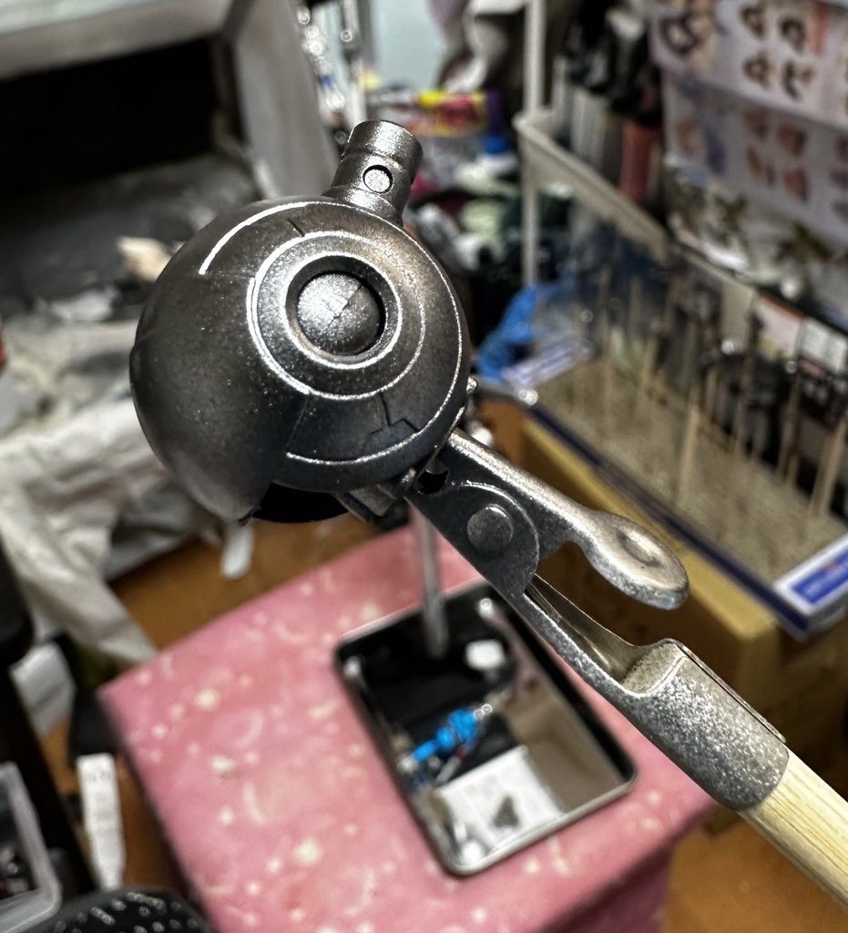 フレームはガンメタサフ→スターブライトアイアンです。