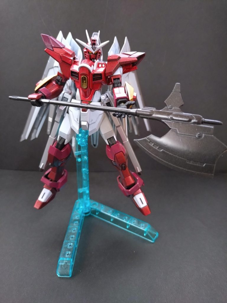 近距離武器として、トマホークを持たせてみました