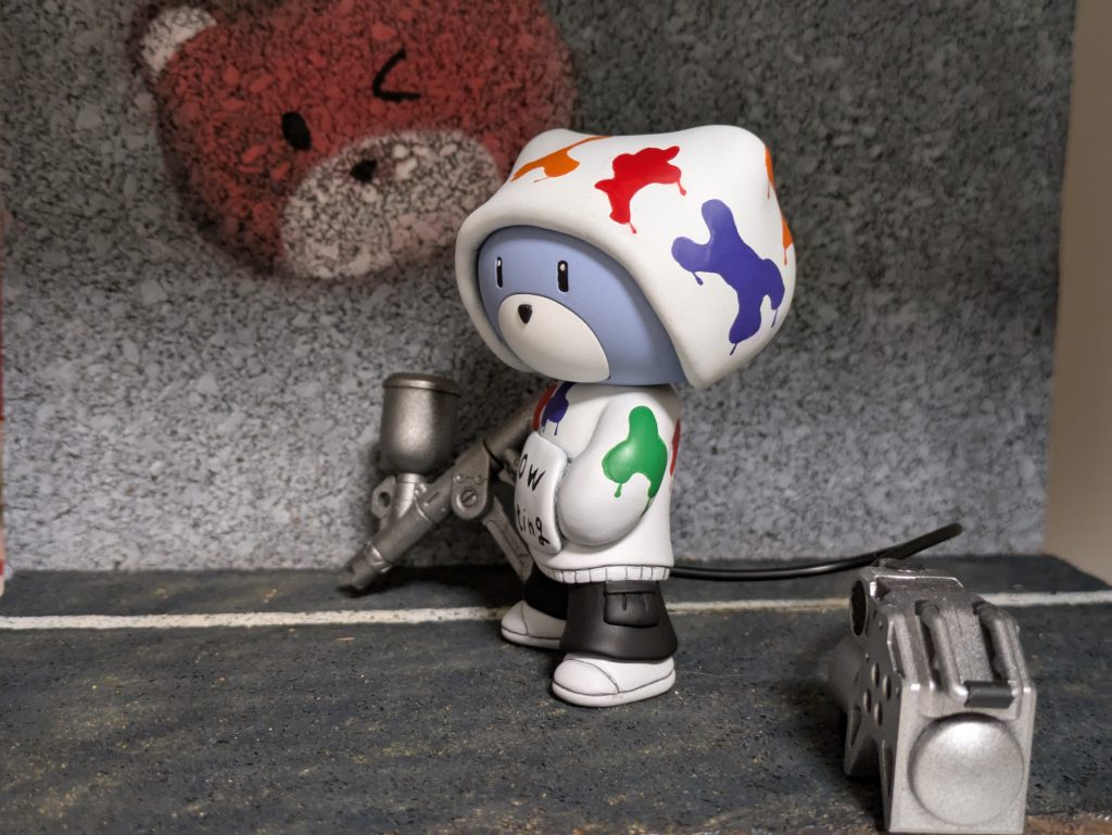 プチッガイ now paintingパーカー–3枚目/制作者：やすしおすし