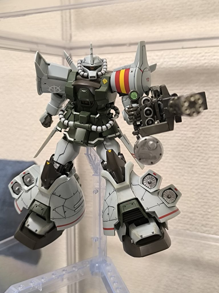 このキットはほんとにかっこいいですね!私はごついキットが好きなので、次はクスィーガンダムを作りますwご覧いただきありがとうございました。