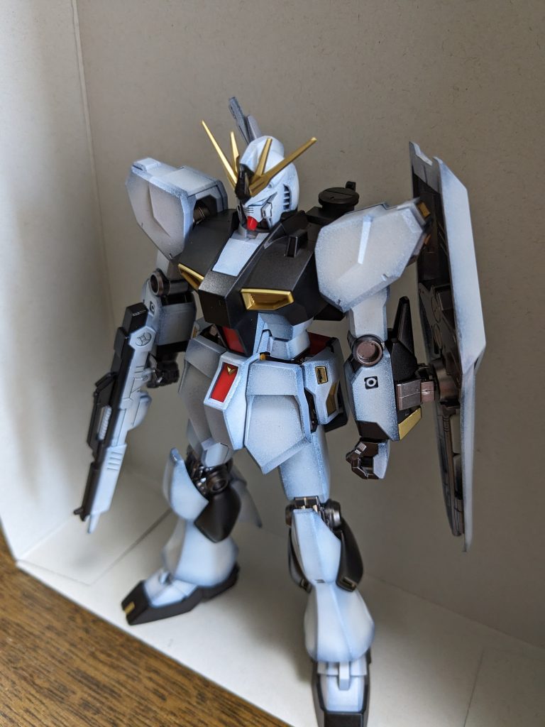 EGνガンダム 黒立ち上げ塗装–5枚目/制作者：わったー