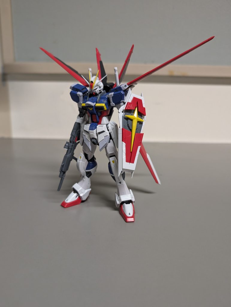 RGインパルスは細かくディテールが入ってて好きです。