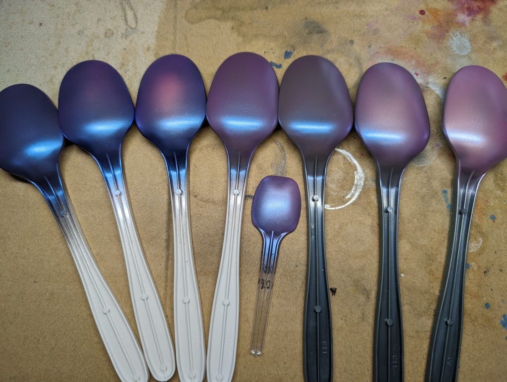 チェリーピンクブルーの下地探しは難儀しましたw