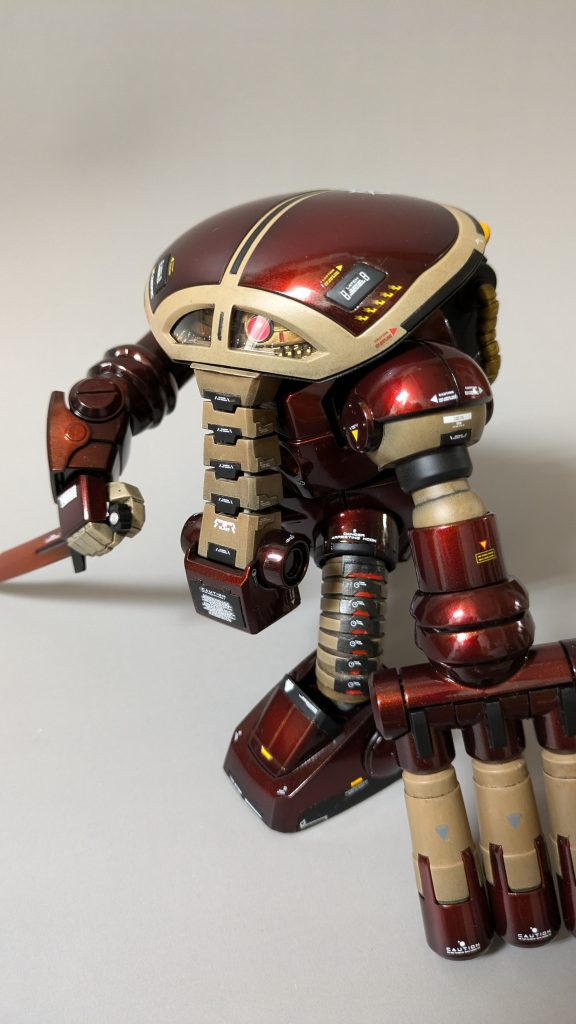 半年くらい作ってて、楽しかった!最初、あの鼻をどうすれば…と苦心しましたが人間慣れるものですね。その後あの足をどうすれば…となかなか慣れなかったりもしましたが。良し悪しあるとは思いますがやるだけやってもう思い残すことは無いです。最後までご覧頂きありがとうございました。