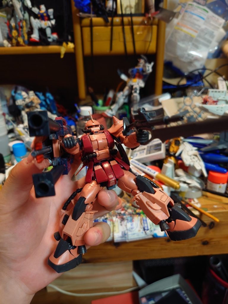 高機動型シャア専用ザク（チームモンストルカスタム）–4枚目/制作者：シラホコ大佐