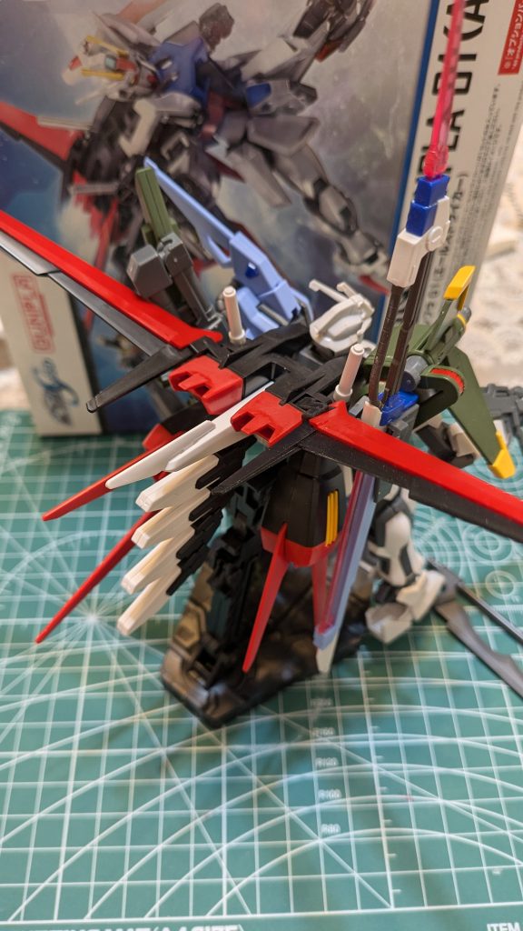 パーフェクトストライク後ろ！