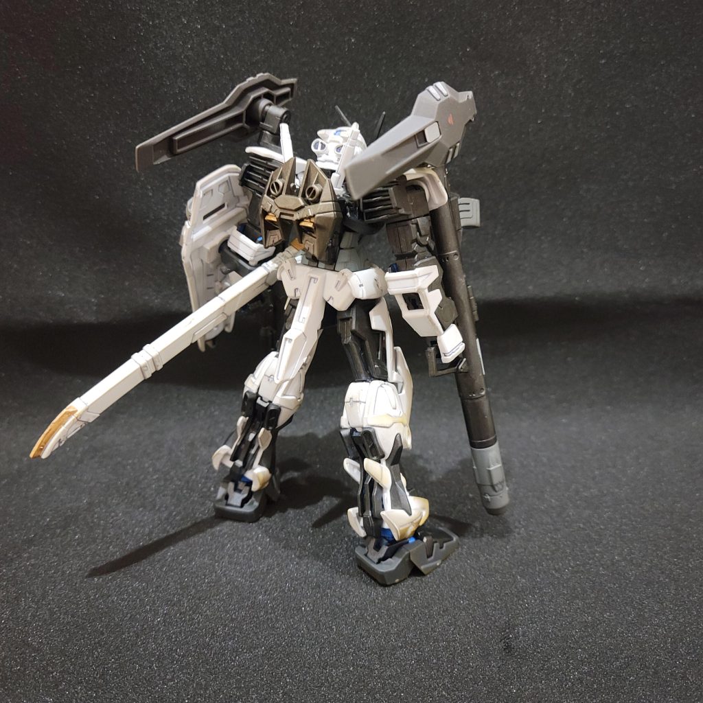 コスト面の問題で最新鋭の機体は使われず、旧式の第一世代MBF-P0シリーズをアップグレードする形で進められたなぜならじり貧だから