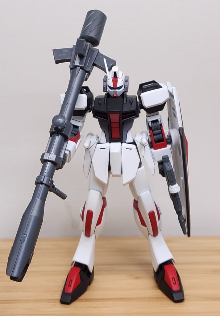 ダガーLヘッドと、ストライクダガー肩。ダガーにはバズーカが似合いますね。