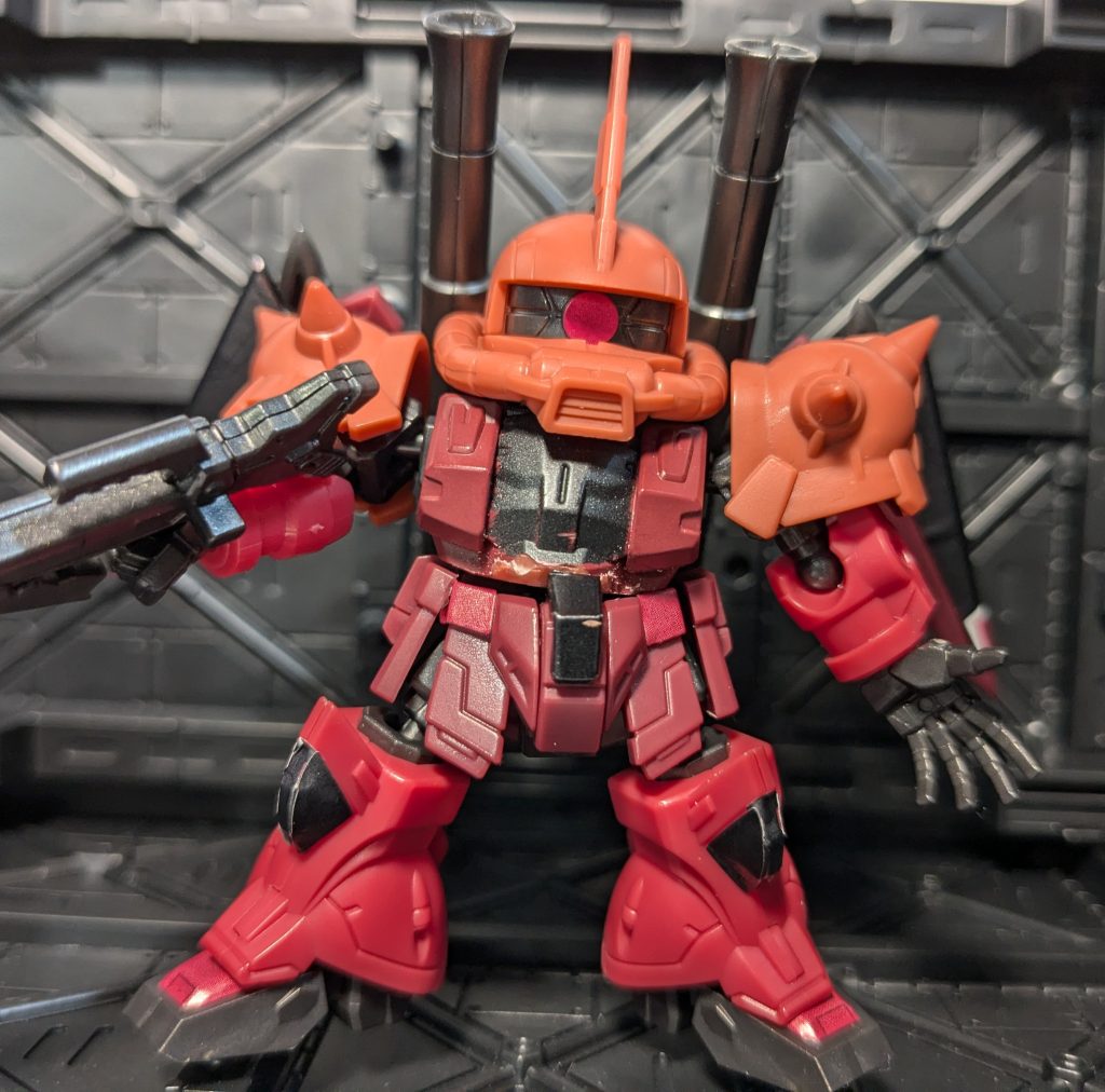 胴体部はパイプ用取付穴は削っておきます