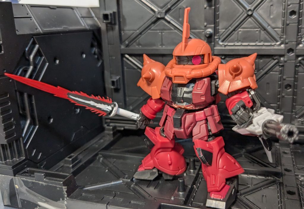 武器を変えてグフカスタムぽく出来ます