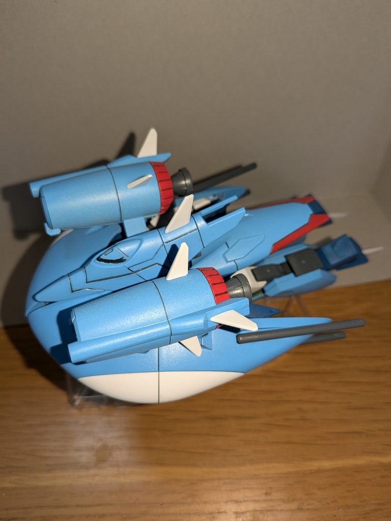 水中航行モビルアーマー形態😆