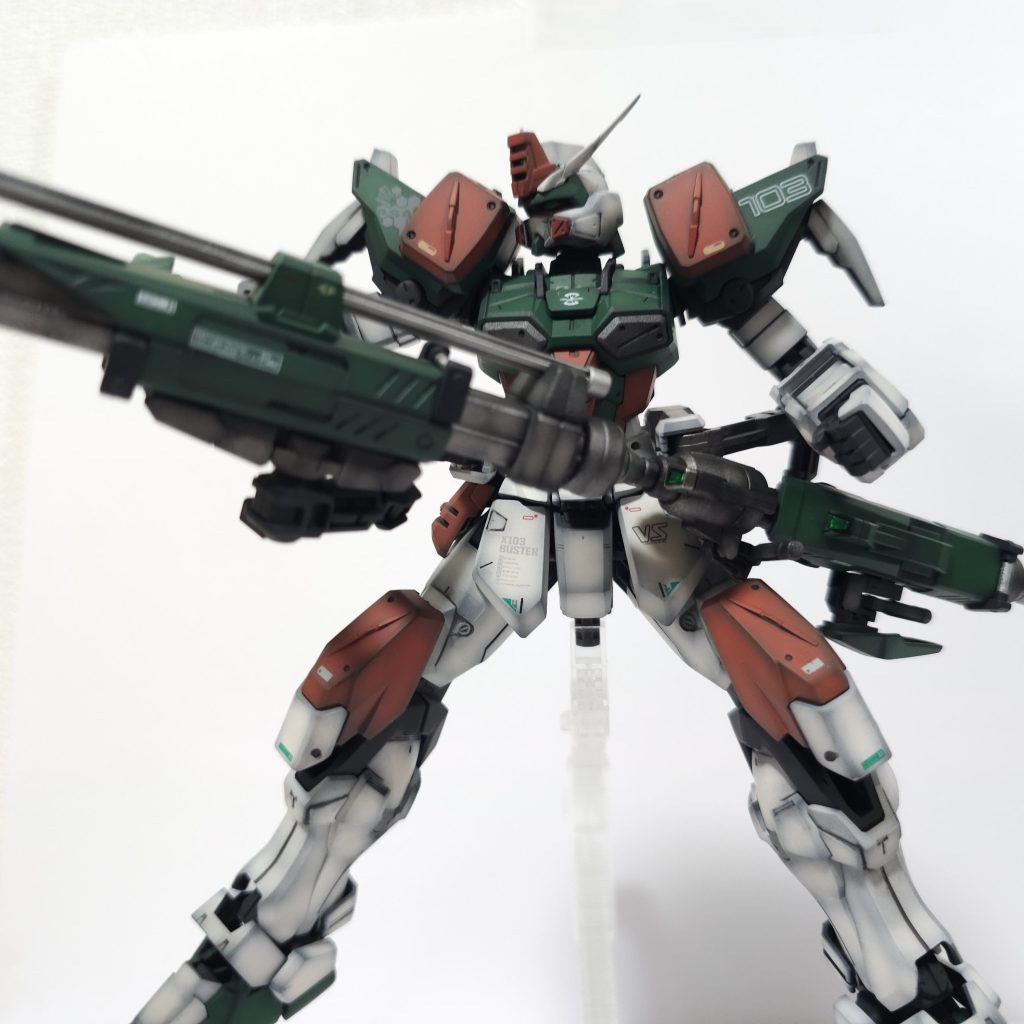 MG バスターガンダム–4枚目/制作者：Turbo