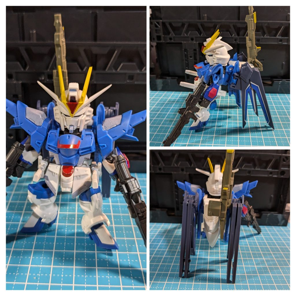 通常状態の三面図