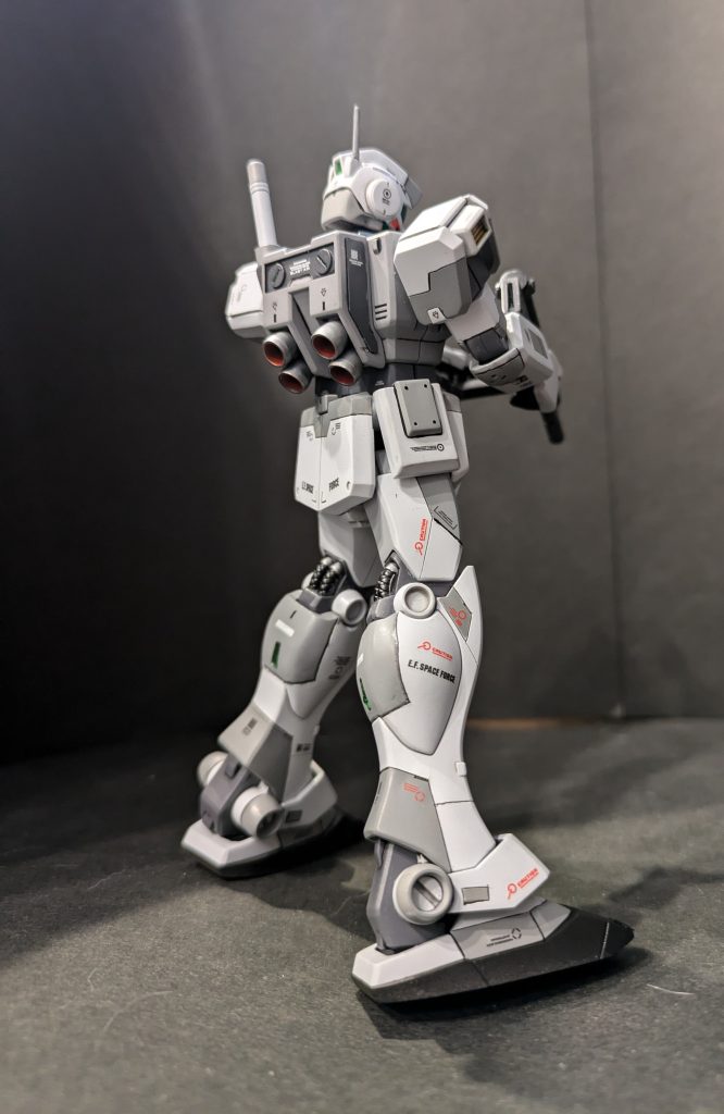 塗り分け等まだまだ精進が必要ですが、完成まで来れたので一安心です。ご覧いただきありがとうございました。ここからポーズを取って適当に