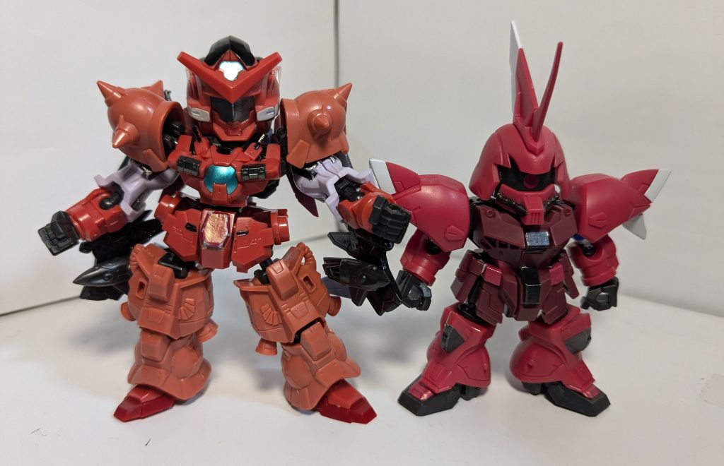 ゲルググメナースと比較しても大きくなりました