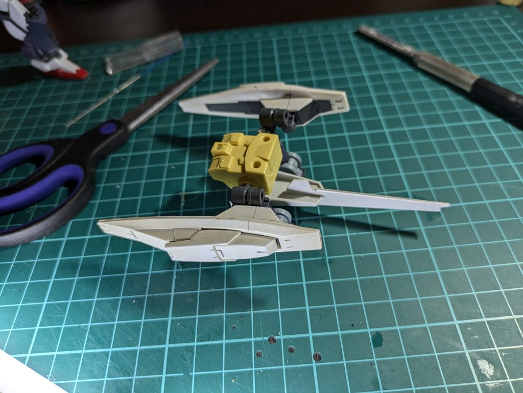 初期段階ブースターです。盾を軸穴に刺すだけな簡単ブースター