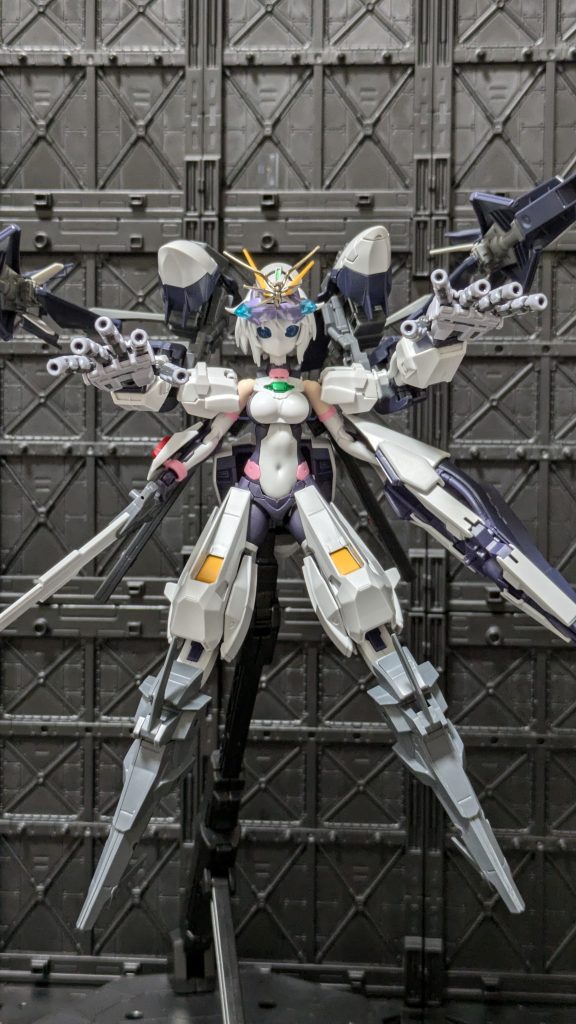 メガ粒子砲&ウィンチキャノンによる殲滅照射攻撃❗
