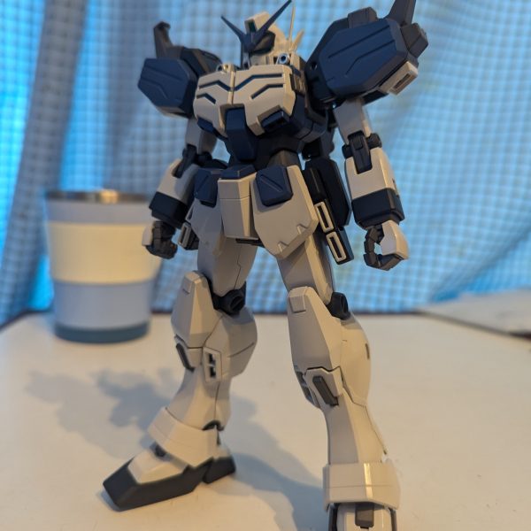 ガンダムヘビーアームズ イーゲル装備型制作途中です。カラーリングを変更しました。塗り分けも平行して進めております。（2枚目）