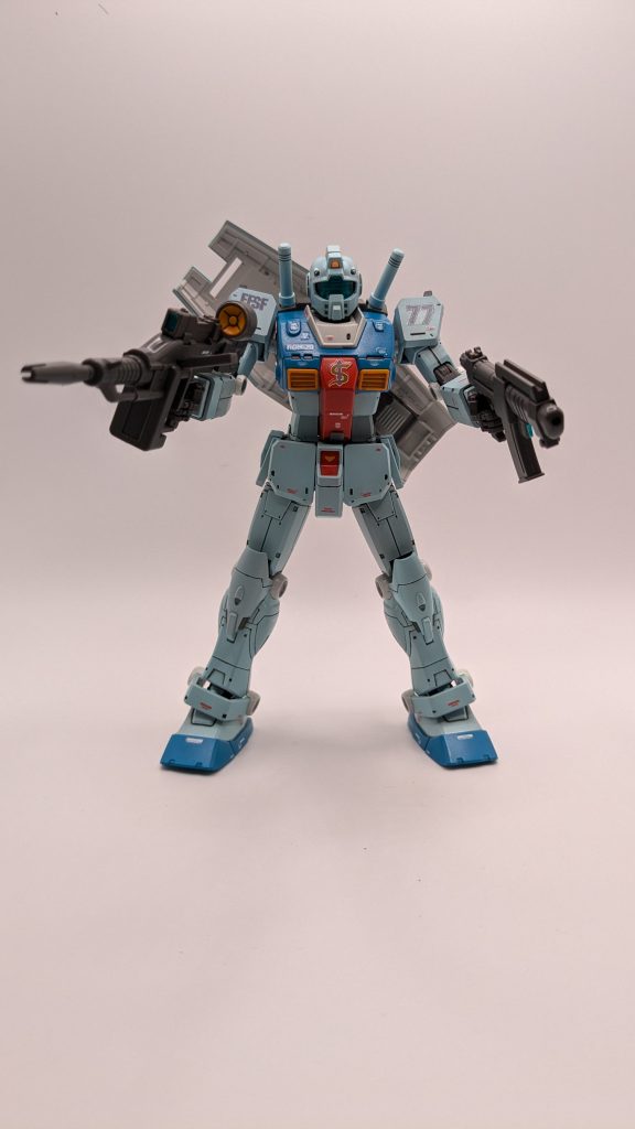 安彦先生の色調を使用してスレッガージムを全塗装しました–3枚目/制作者：おかじぃ