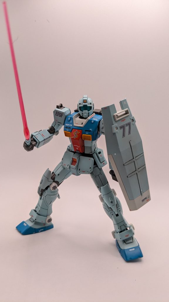 安彦先生の色調を使用してスレッガージムを全塗装しました–4枚目/制作者：おかじぃ