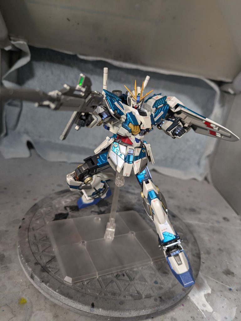 HGナラティブガンダムＣ装備　全塗装–4枚目/制作者：ガンメタル