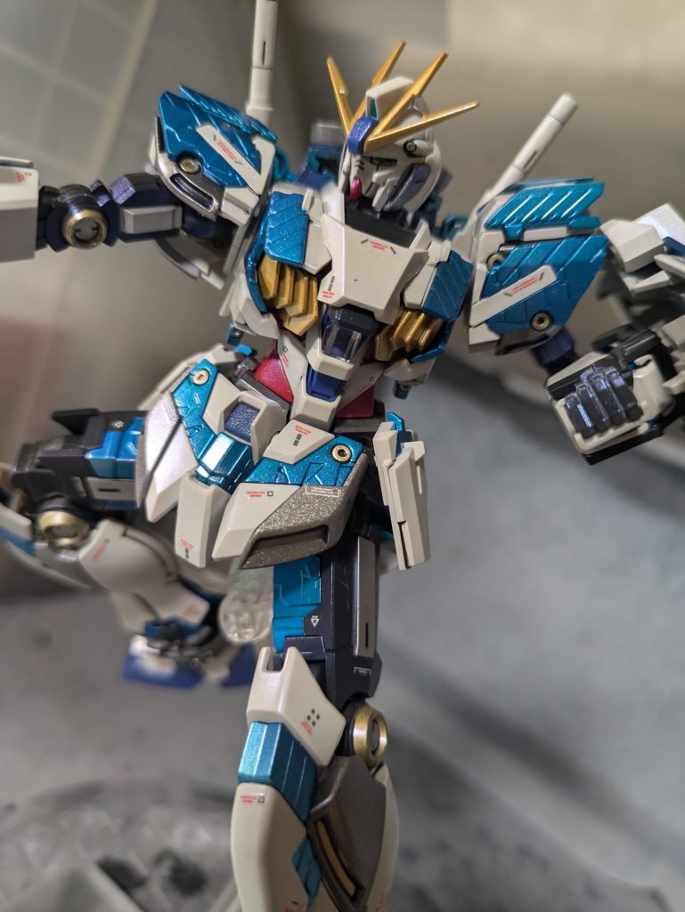 HGナラティブガンダムＣ装備　全塗装–5枚目/制作者：ガンメタル