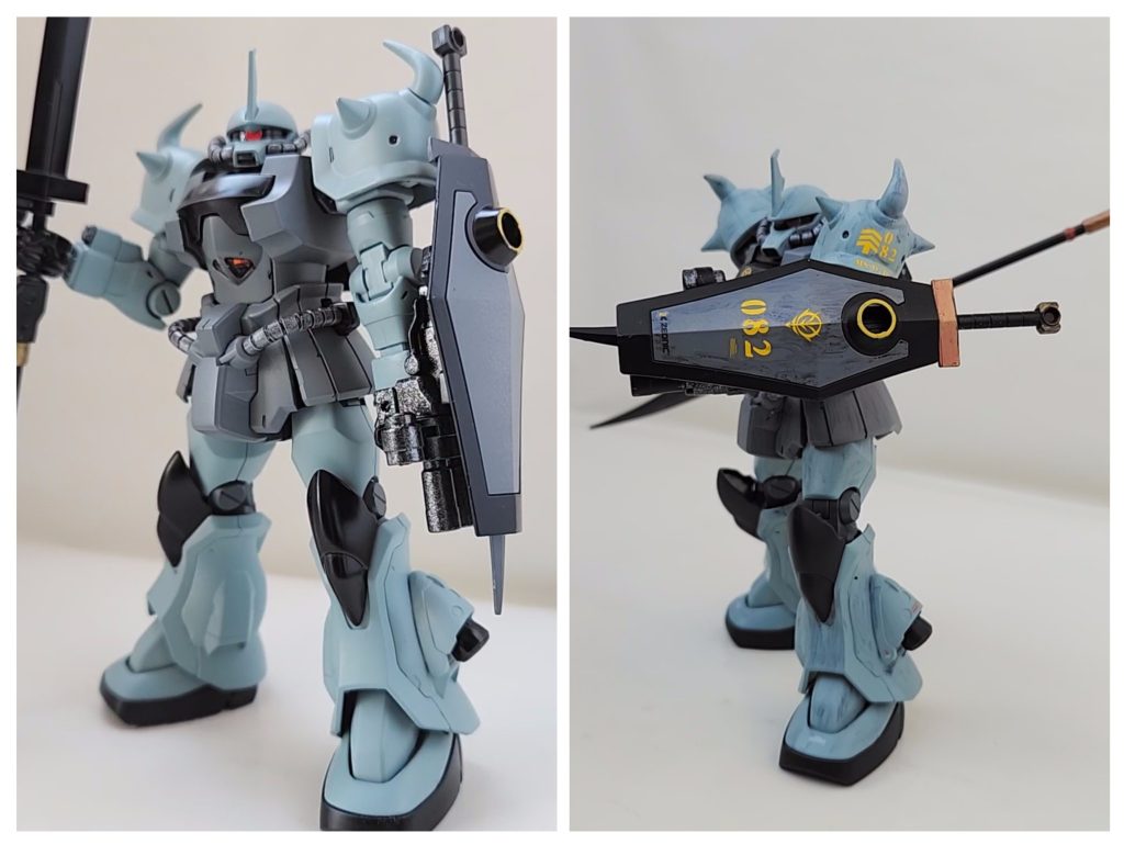 シールドやら肩らやにもデカール有り無し