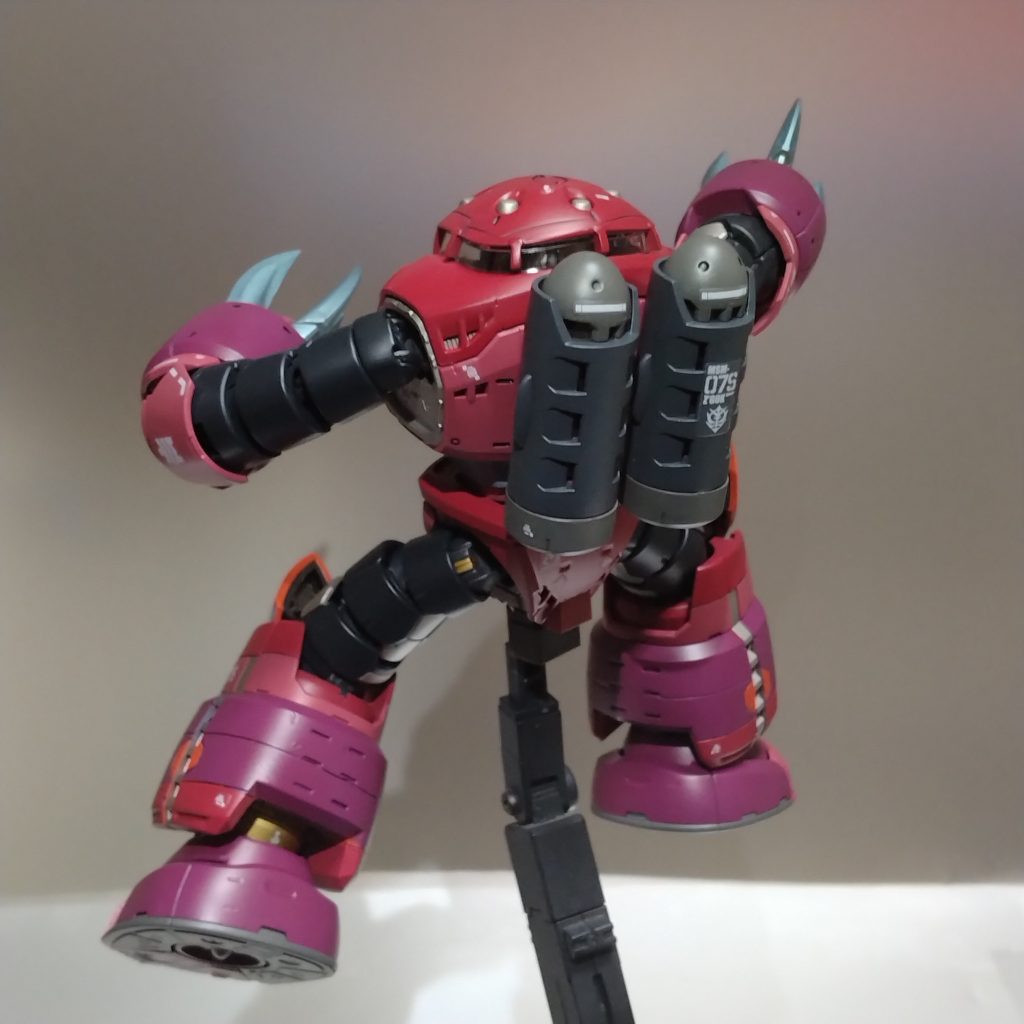 何故にこのカラーリングにしたのか！今になると！わかりません！（笑）