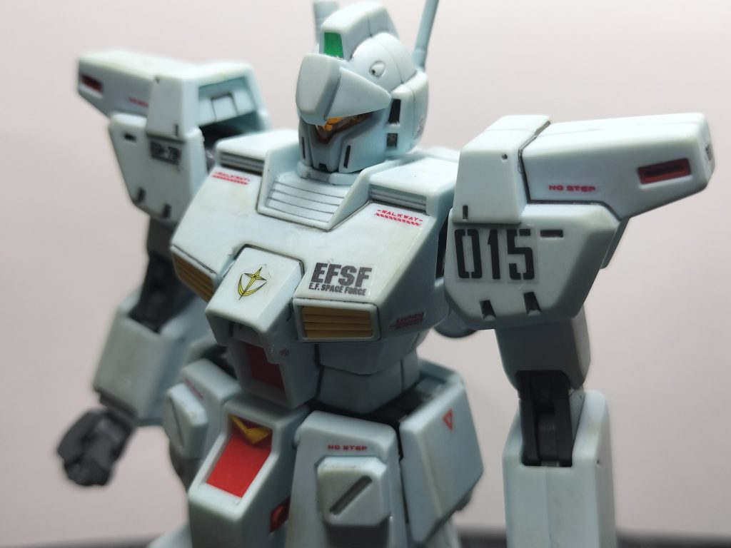 市販のデカールなど諸々貼り付けております。初の水転写式デカールやったから緊張したわ…