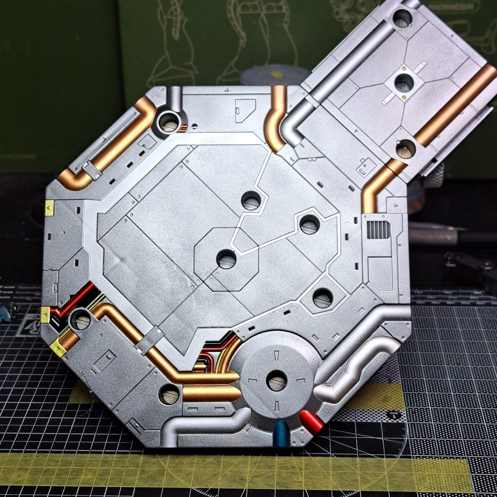 アクションベースもちょろっと塗り分けしてみました٩( 'ω' )و