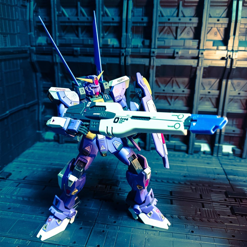 強化型のビームライフルがイカツイ