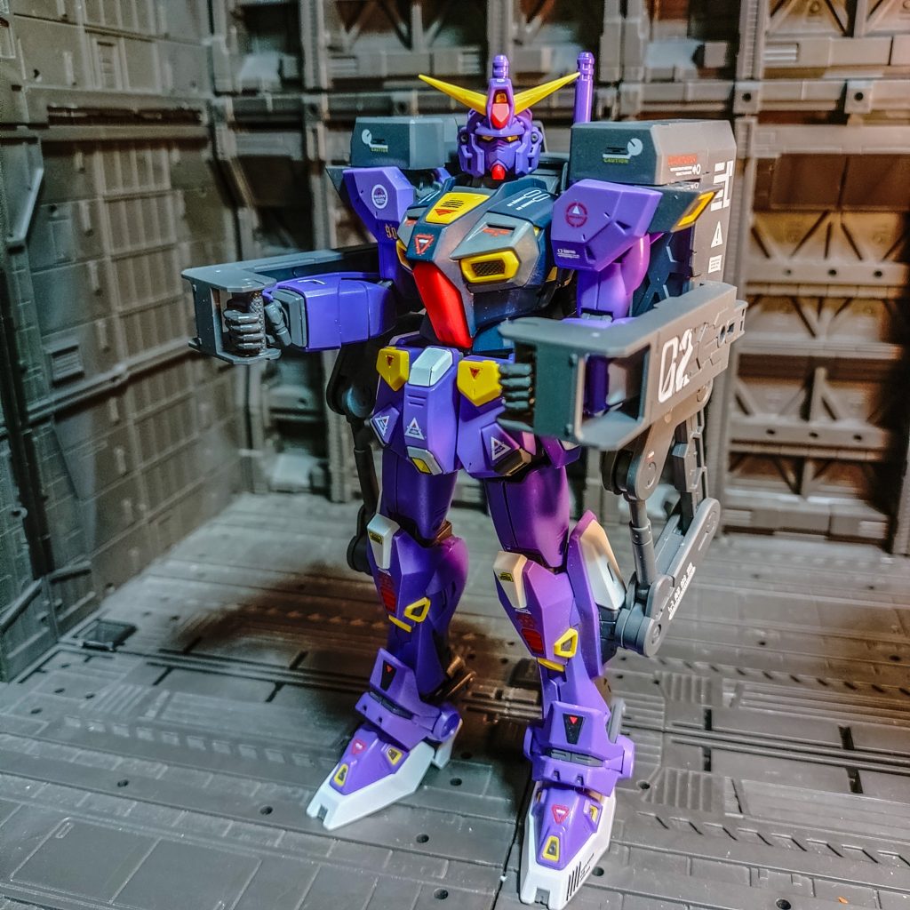 MissionPack Ｕ type(UP-LIFT 大気圏離脱仕様) 全てのミッションパック内で異彩を放つこの装備先ずは専用のハーネスを装着