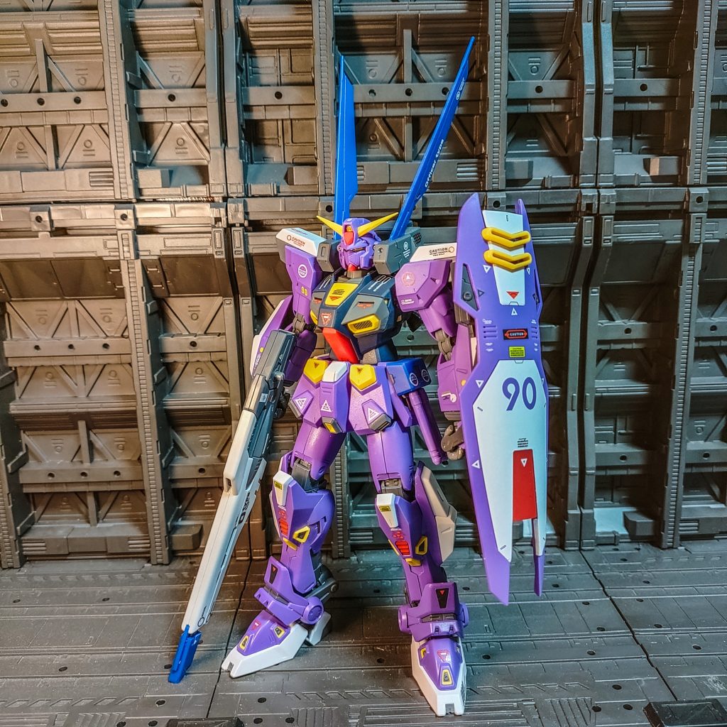 MissionPack Ｏ type(OFFICER 指揮官仕様)  頭部装備２基のブレードアンテナで通信環境強化