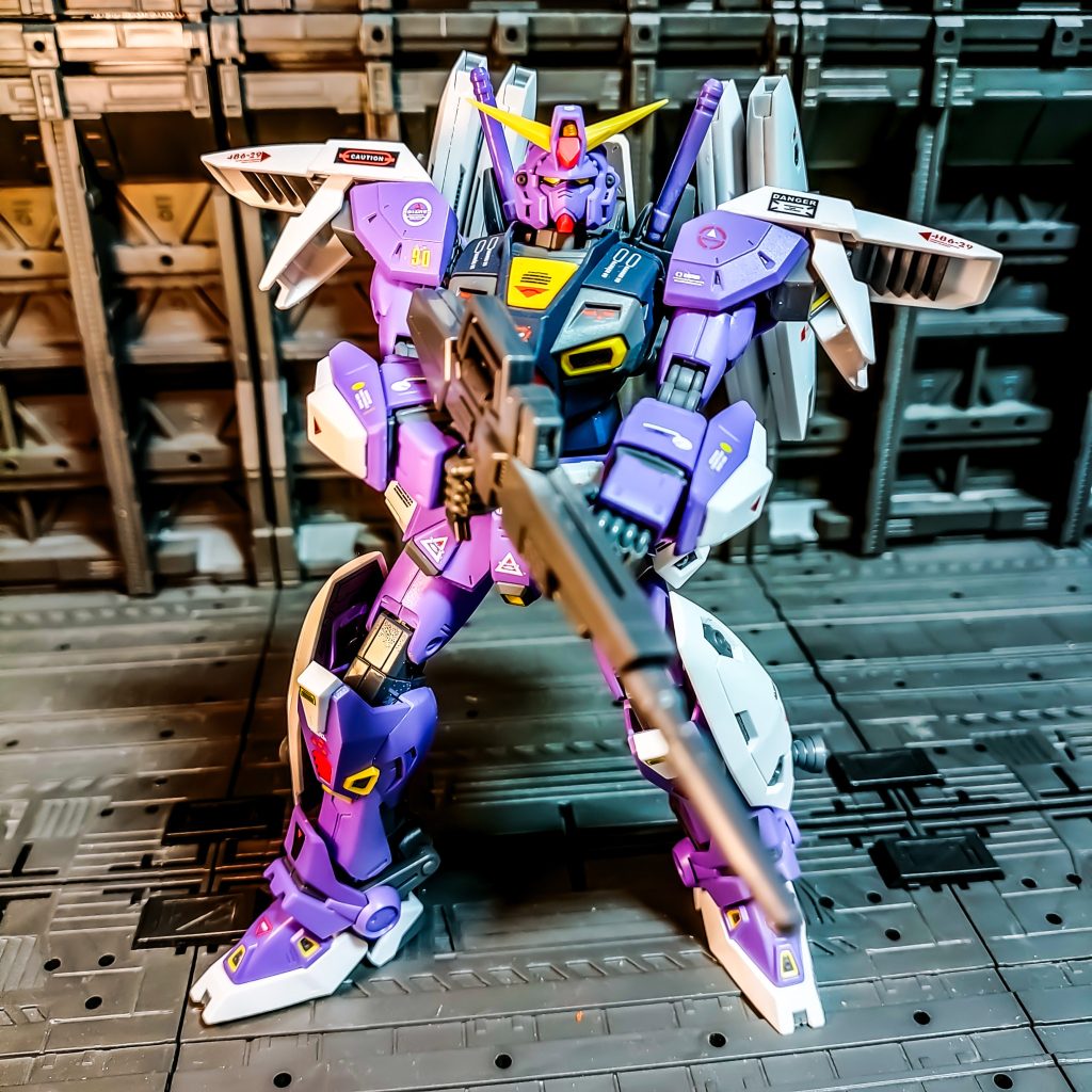 MissionPack Ｑ type(QUICK 高機動仕様) 新型推進装置 スラスターを多用し戦闘時に高い機動性を誇る 