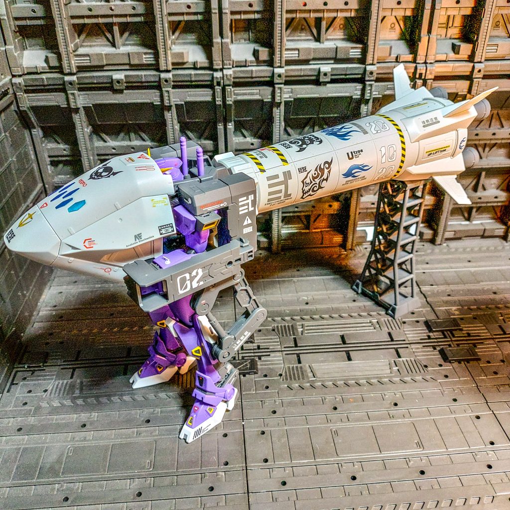 じゃじゃじゃーん！これで単独で大気圏から単独離脱が可能に！もはやガンダムロケット！