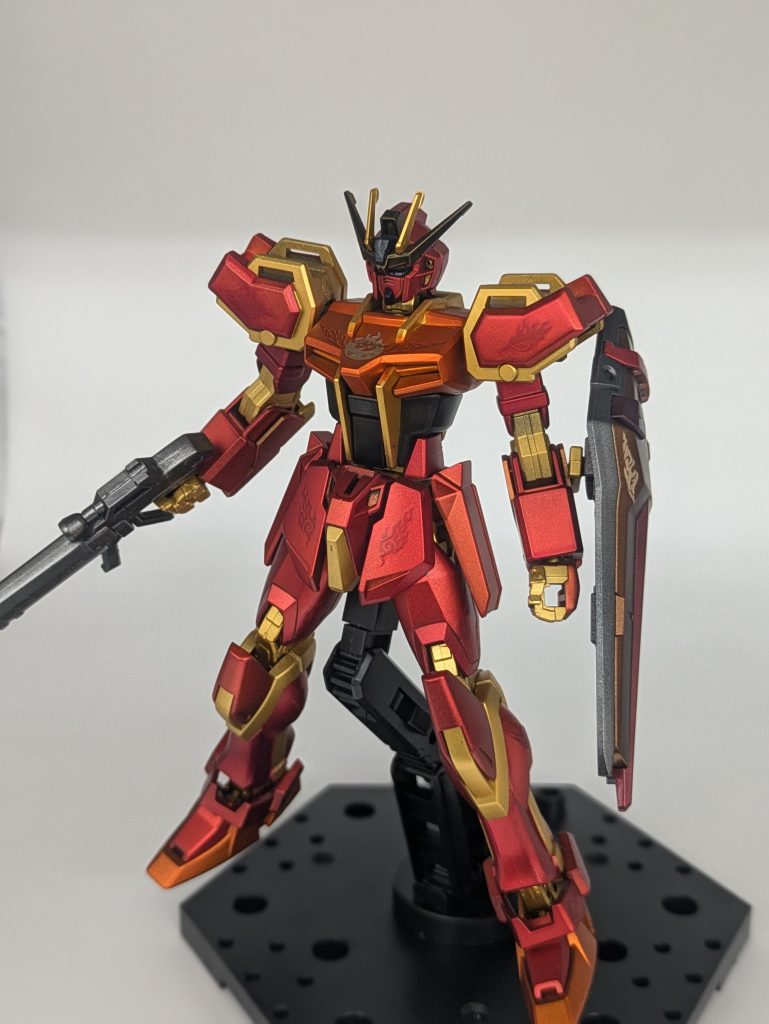 マットキャンディ仕様関節はスターブライトゴールドシールドはスターブライトアイアン