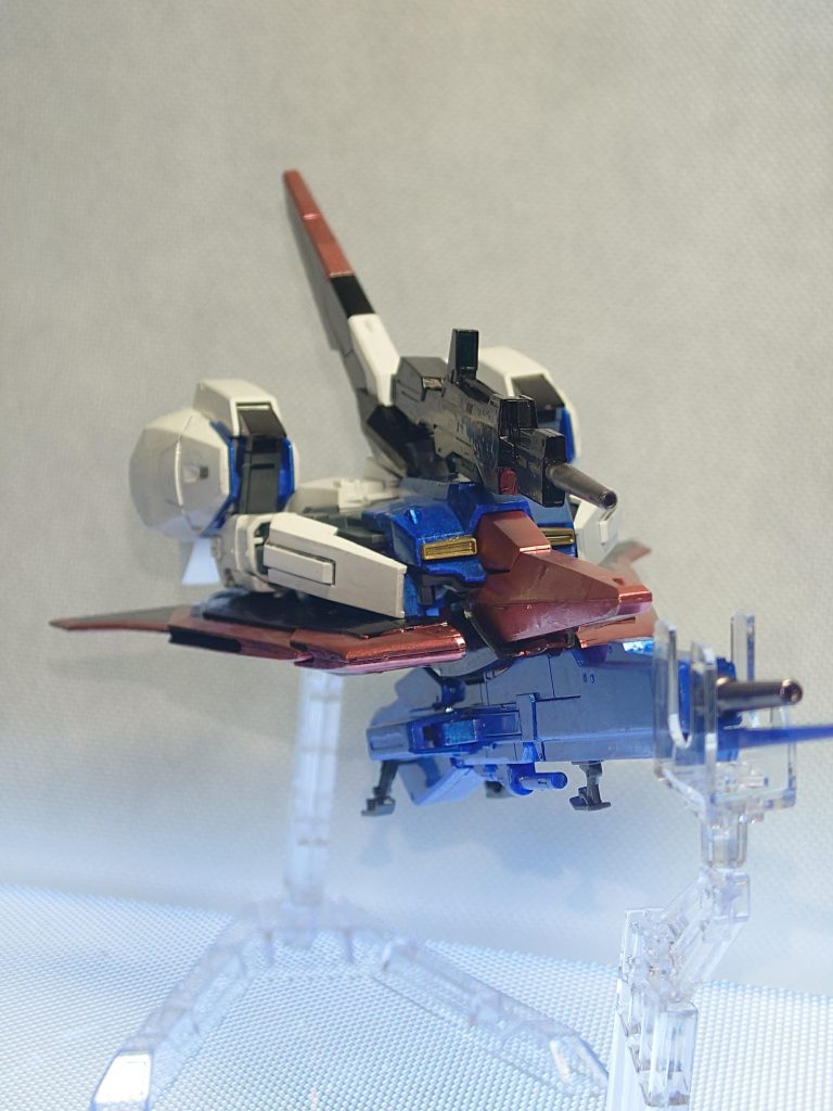 ウェーブライダー形態ゴーストの変形と比べるとやっぱり正当で格好いいですよね。