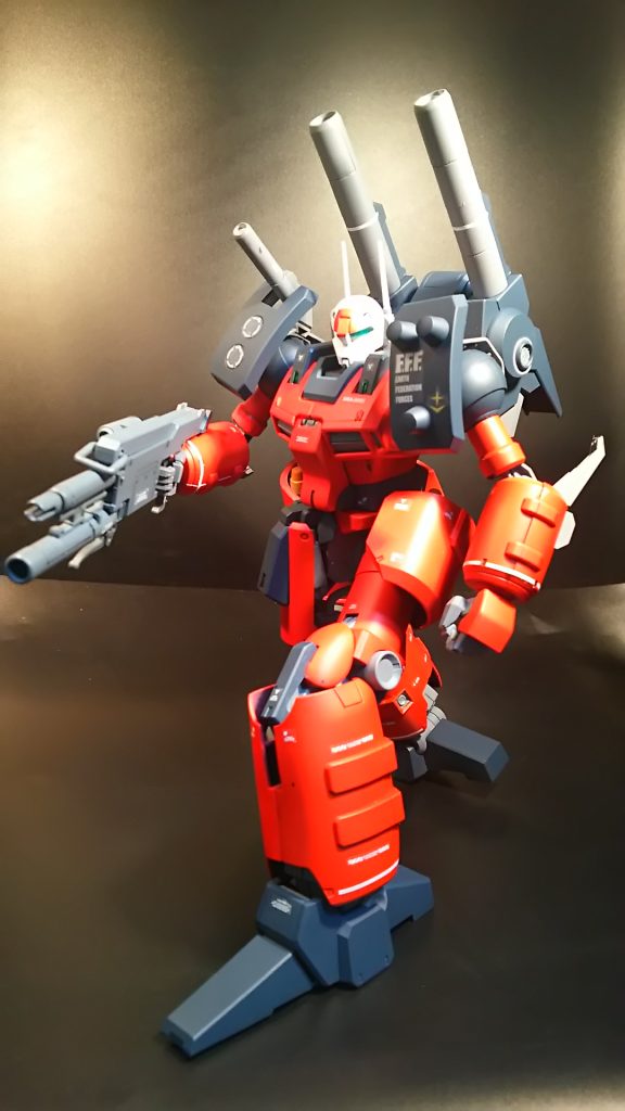 とは言え！（笑）カラーリング変えただけで、特に何もしてないです！この頃はとにかく塗装のみで見せる事を意識した製作が多いです！（笑）