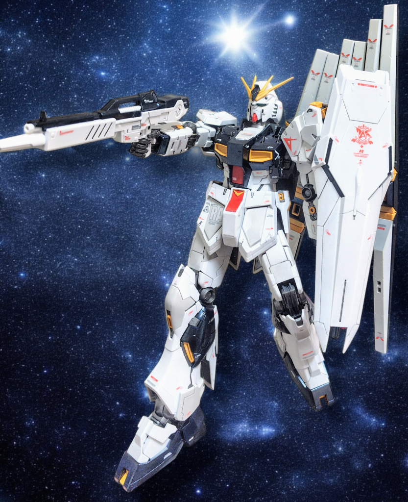 パール塗装νガンダムver.Ka–5枚目/制作者：いいな