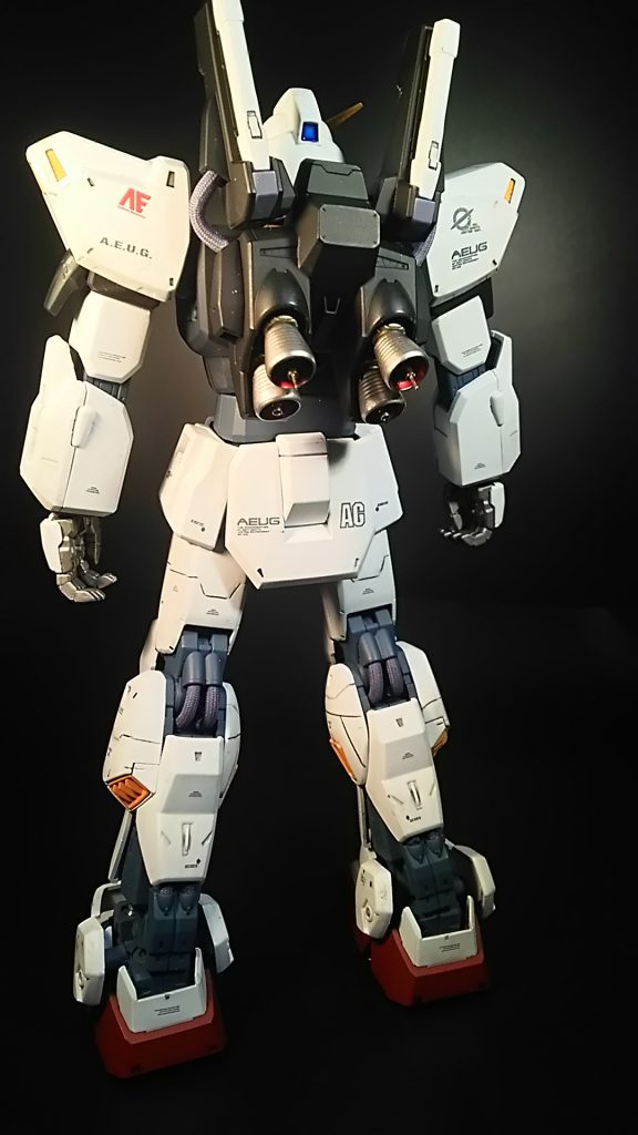 ノズルを奥と手前で変えてみましたがバランスが悪かったです!(笑)